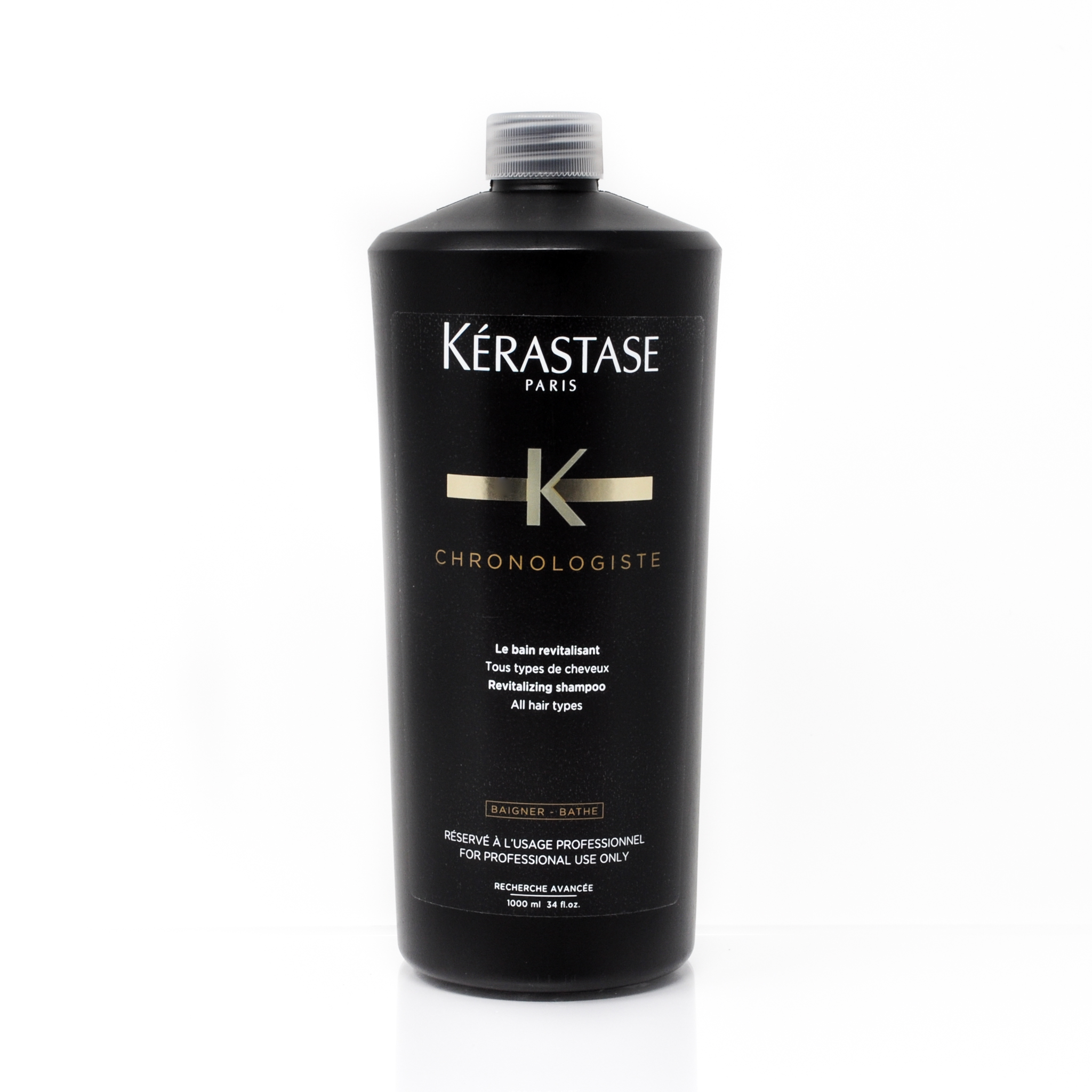 Kerastase Chronologiste Revitalizing Shampoo With Pump 34oz 1L PRO   KR CHR REV SHMP PRO 