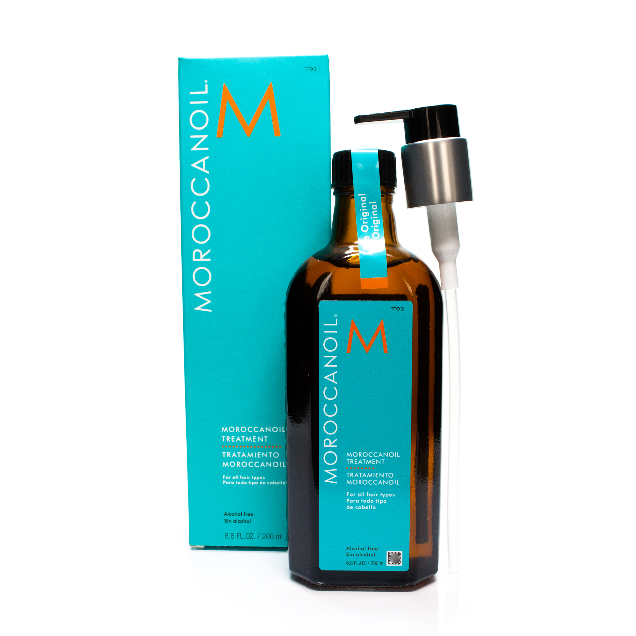 Moroccanoil Treatment with Pump 6.8oz/200ml PRO NEW IN BOX eBay